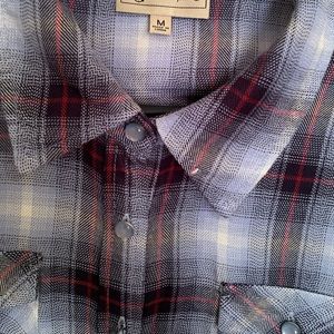 DG2 Diane Gilman  womens long sleeve satin top